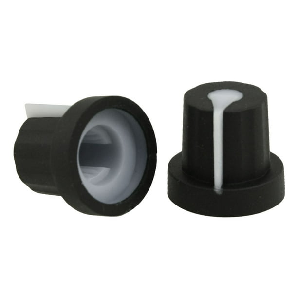 20 x Black Knob with Orange Pointer High Quality Free Shipping Soft Touch